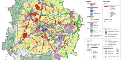 Mapa d'ocupació del sòl Bangalore