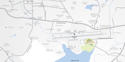Bellandur mapa Bangalore