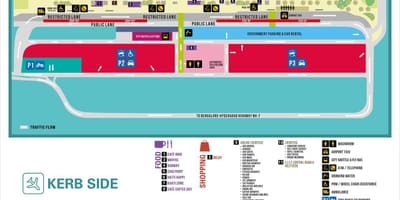Kempegowda l'aeroport internacional mapa
