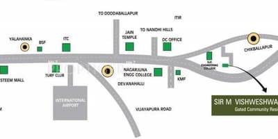Vishweshwaraya disposició mapa